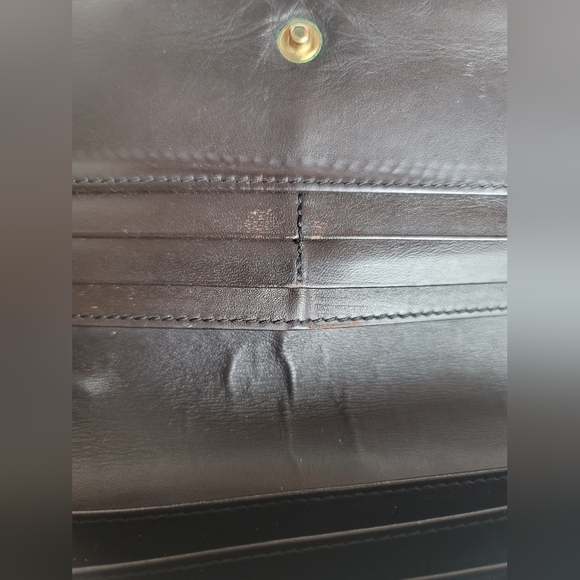 Burberry Beige/Brown Haymarket Check Coated Canvas and leather Wallet - Picture 9 of 11